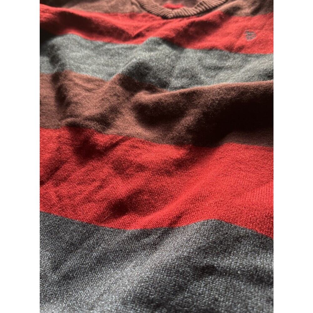 U.S. Polo Assn. Sweater Multicolor Pullover Men’s XXL Blue Red Brown Long Sleeve - Picture 8 of 8